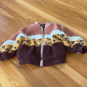 2/18- Art class Fleece Coat- size 2t